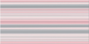 Плитка настенная Асти Грэй 201x405 розовая