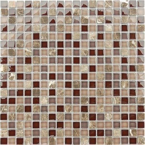 Мозаика Naturelle Qaradag 305x305x4 коричневая