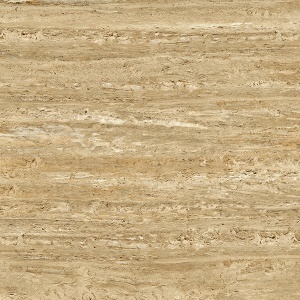 Керамогранит Травертин (Travertine) 1200x1200 структурный медовый CF051 SR