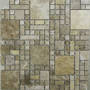 Мозаика Bonaparte Tetris 305x305 серая