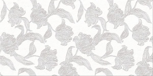 Плитка настенная Mallorca Grey Floris 315x630 серая