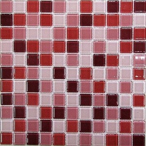 Мозаика Bonaparte Plum mix 300x300 розовая