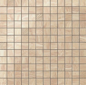 Мозаика Supernova Marble Woodstone Champagne Mosaic 305x305 бежевая