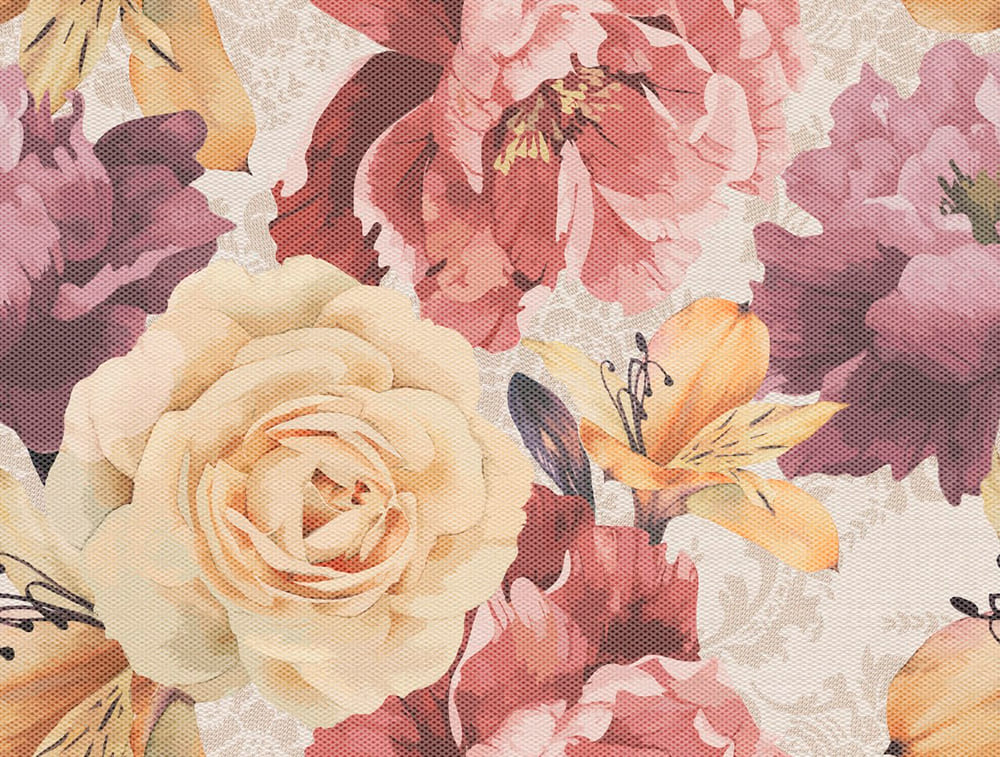 Плитка настенная Gobelen Flower 250x330 бежевая 701151