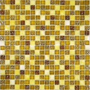 Мозаика Bonaparte Glass Stone 1 300x300 желтая