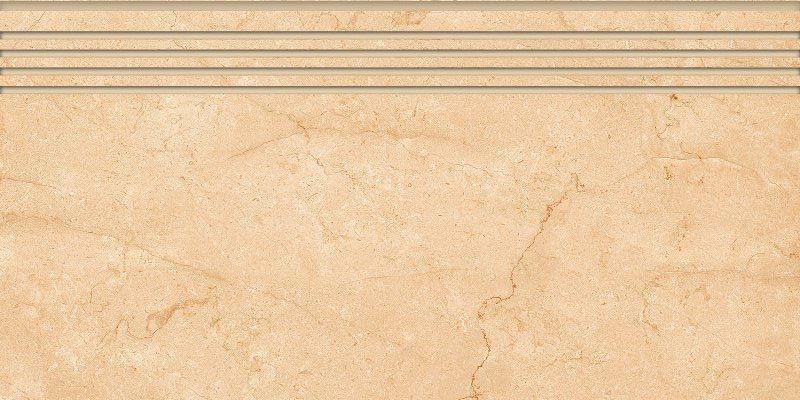 Ступень Marble Trend Crema Marfil (Марбл Тренд Крема Марфил) 294x600 бежевая K-1003/LR/st01