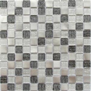 Мозаика Bonaparte Trend Silver 300x300 серая