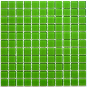 Мозаика Bonаparte Green glass 300x300 зеленая