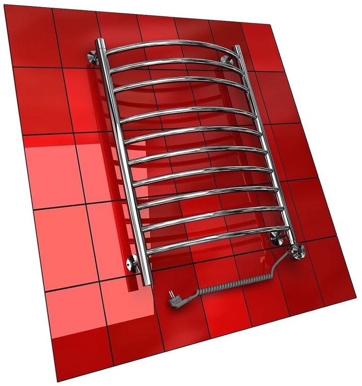 Полотенцесушитель К Electro 120/40 (1-½ К эл ТЭН справа полированный)