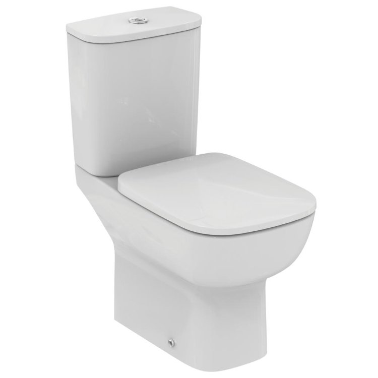 Унитаз Esedra напольный для монтажа с бачком (глубокий смыв) T283401 фото
