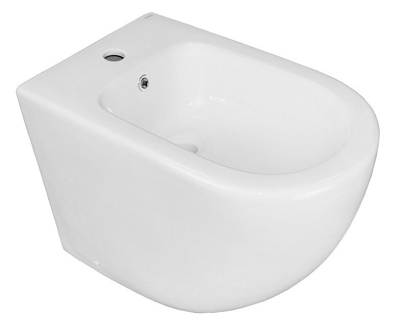 Биде напольное Grado 490х395х150 санфаянс, белое AZ-2141C фото