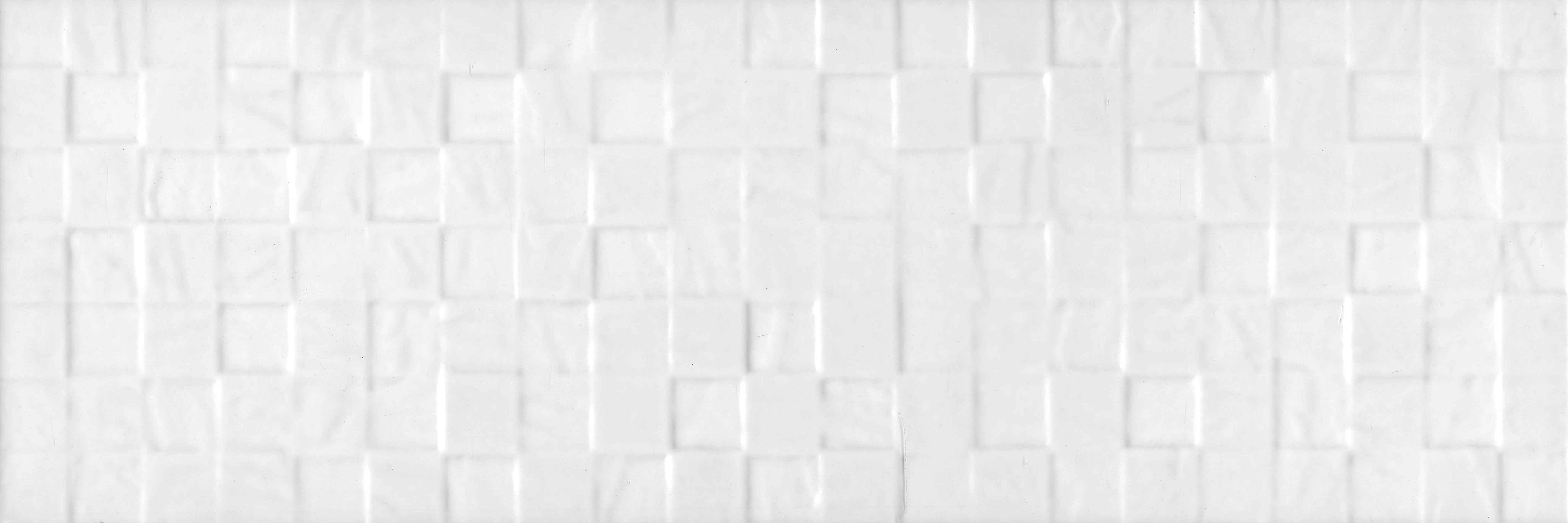 Плитка настенная Бьянка 200x600 белая матовая мозаика 60167 фото