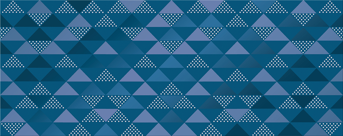 Декор настенный Vela Indigo Confetti 201x505 синий фото