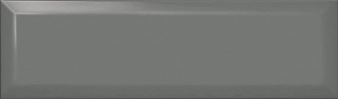 Плитка настенная Аккорд грань 85x285 дымчатая темная 9028 фото
