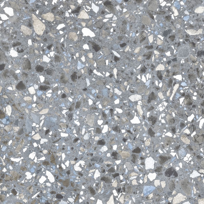 Плитка напольная Terrazzo 570x570x8,5 белый GFA57TRZ70L