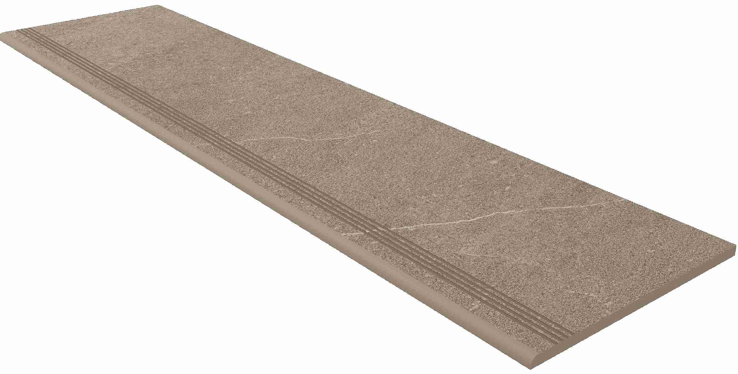 Ступень Gabbro Grey 300x1200 неполированная с насечками GB02 фото