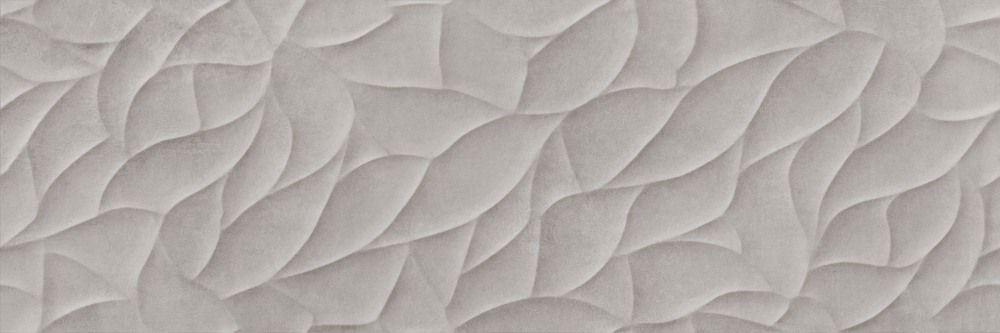 Плитка настенная Haiku 250x750 рельеф серая HIU092 фото