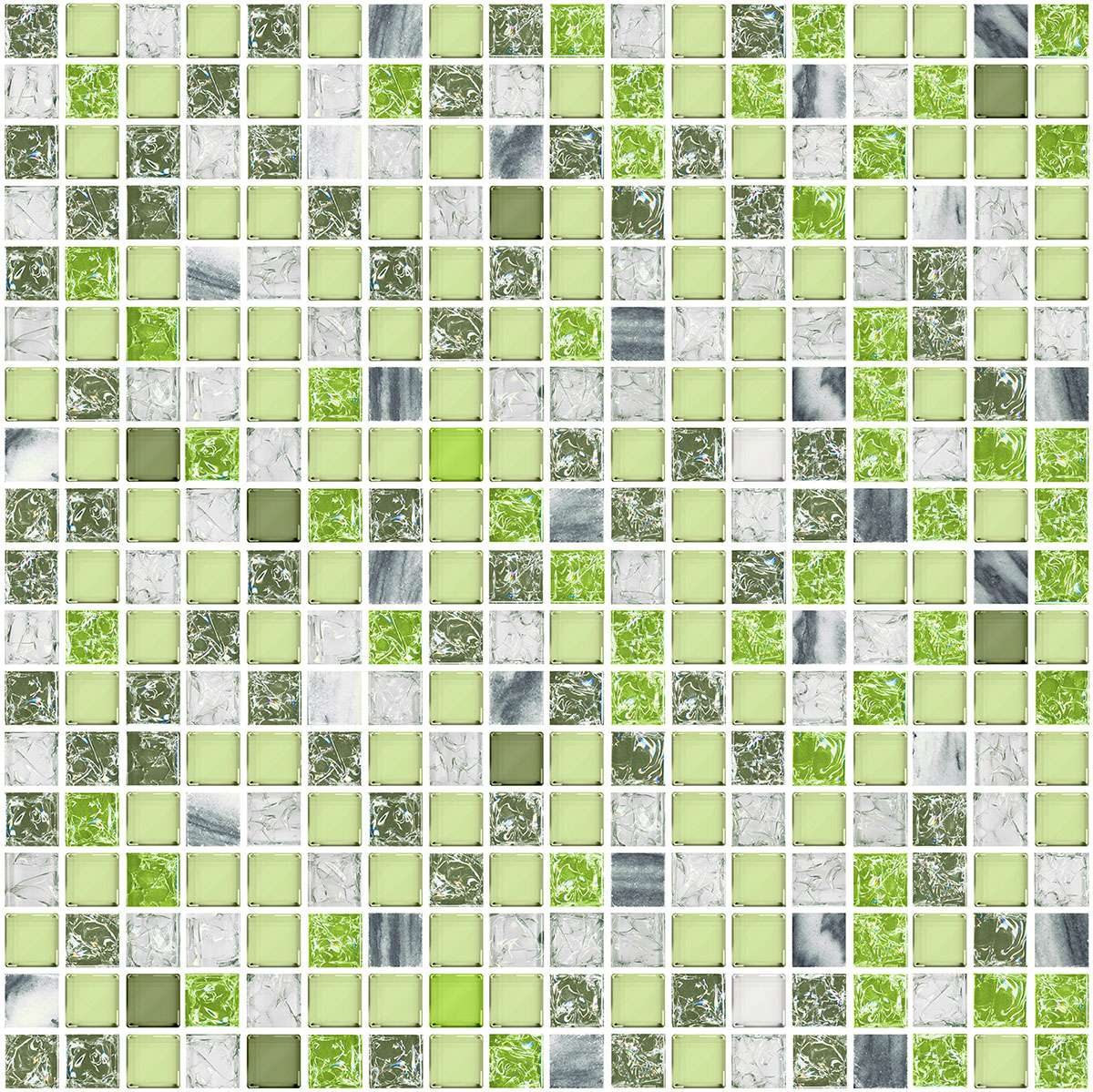 Мозаика Элара Верде 300x300 зеленая Мозаика Элара Верде 300x300 зеленая фото