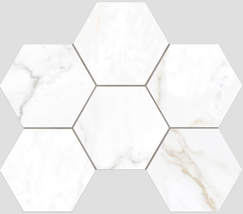 Мозаика Ideal 250x285 Hexagon неполированная ID01