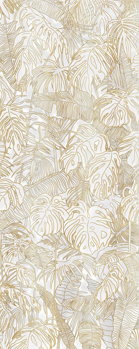 Интерьерная панель 1200x3000 Foliage Ivory глянцевая A-12.1.2/1200x3000G фото