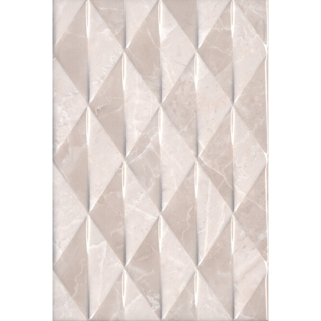 Плитка настенная Баккара структура 200x300 бежевая 8300 фото