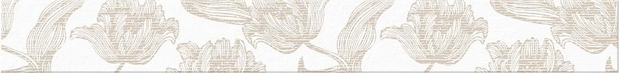 Бордюр настенный Mallorca Beige Floris 75x630 бежевый Бордюр настенный Mallorca Beige Floris 75x630 бежевый фото
