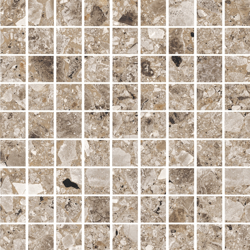 Мозаика Terrazzo (Терраццо) 300x300 бежевая K-332/LR/m01 фото