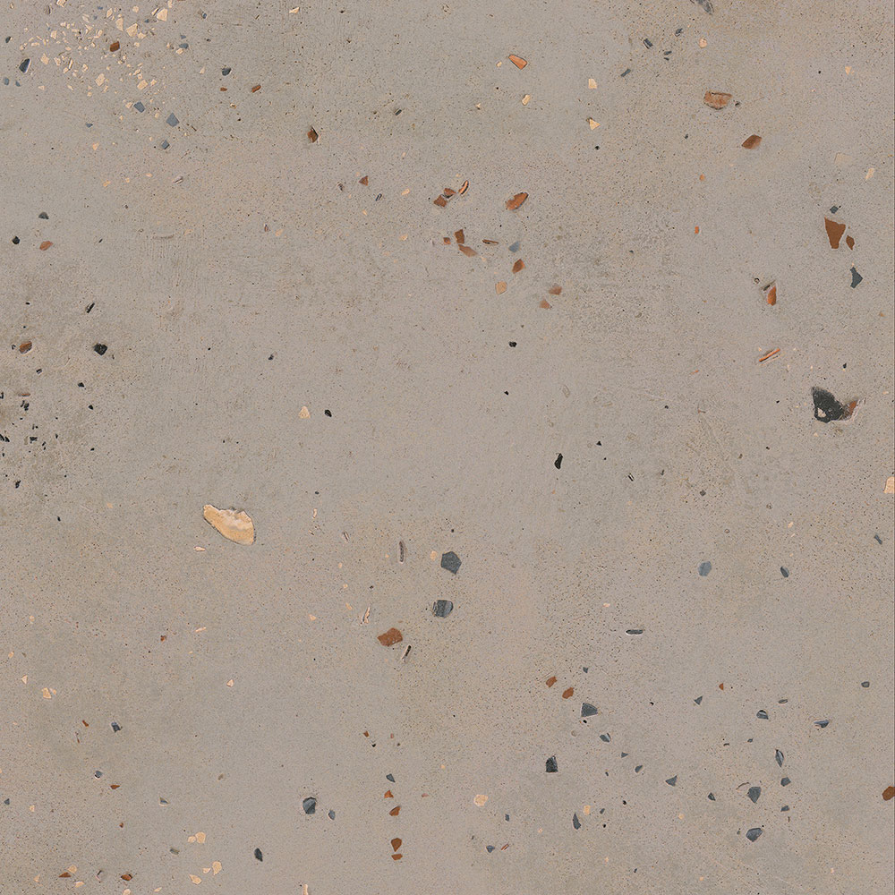 Плитка напольная Terrazzo Mocca 420x420 коричневая фото