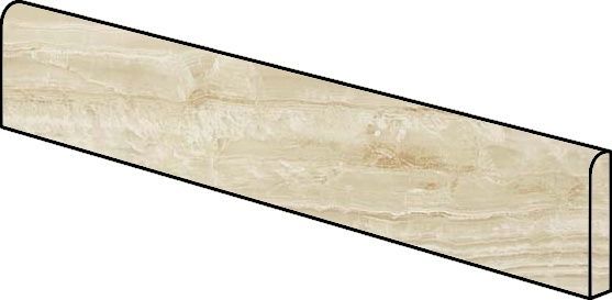 Плинтус Supernova Onyx Ivory Chiffon Battiscopa 72x600 бежевый