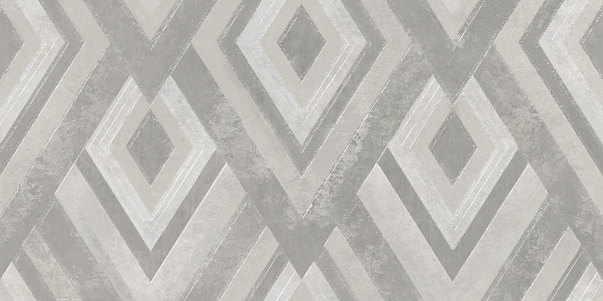 Плитка настенная Cemento Geometria 315x630 серая фото