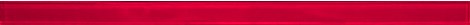 Бордюр настенный из стекла Соло 20x400 красный 1 фото