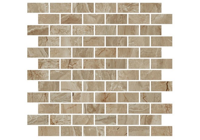 Декор настенный Эвора 300x320 бежевый мозаичный глянцевый MM13121T фото