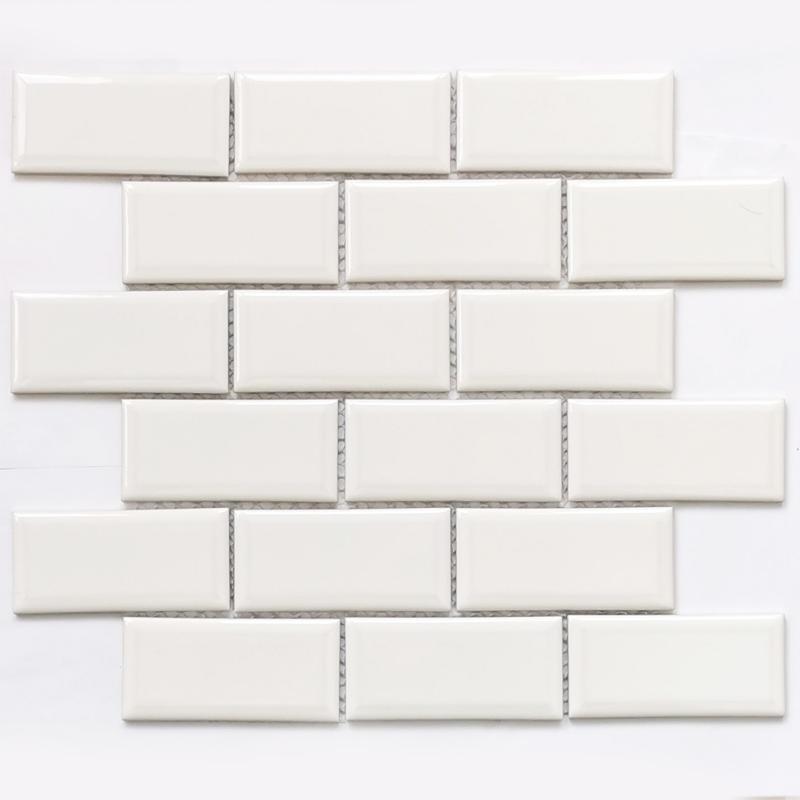 Мозаика Bonaparte Brick White 288x292 белая