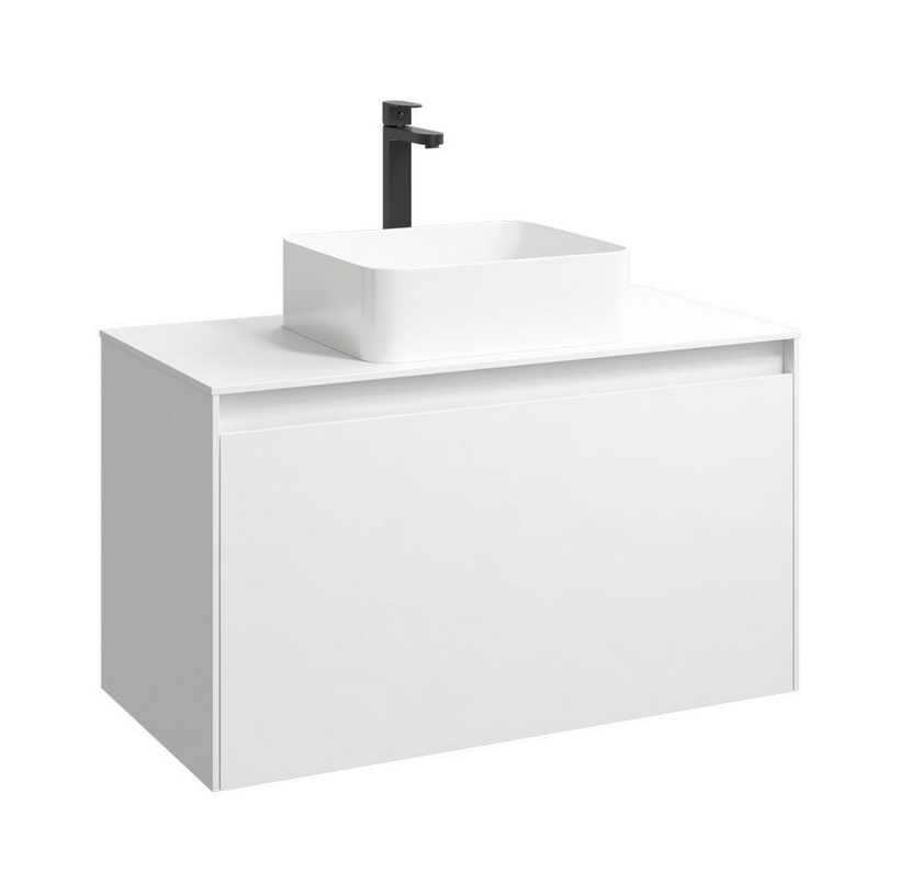 Фасад тумбы Mobi F8/W 80 белый MOB0708W фото