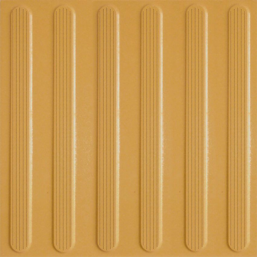Керамогранит Avenue Lines Yellow 300x300 тактильный линии желтый ANL151 фото