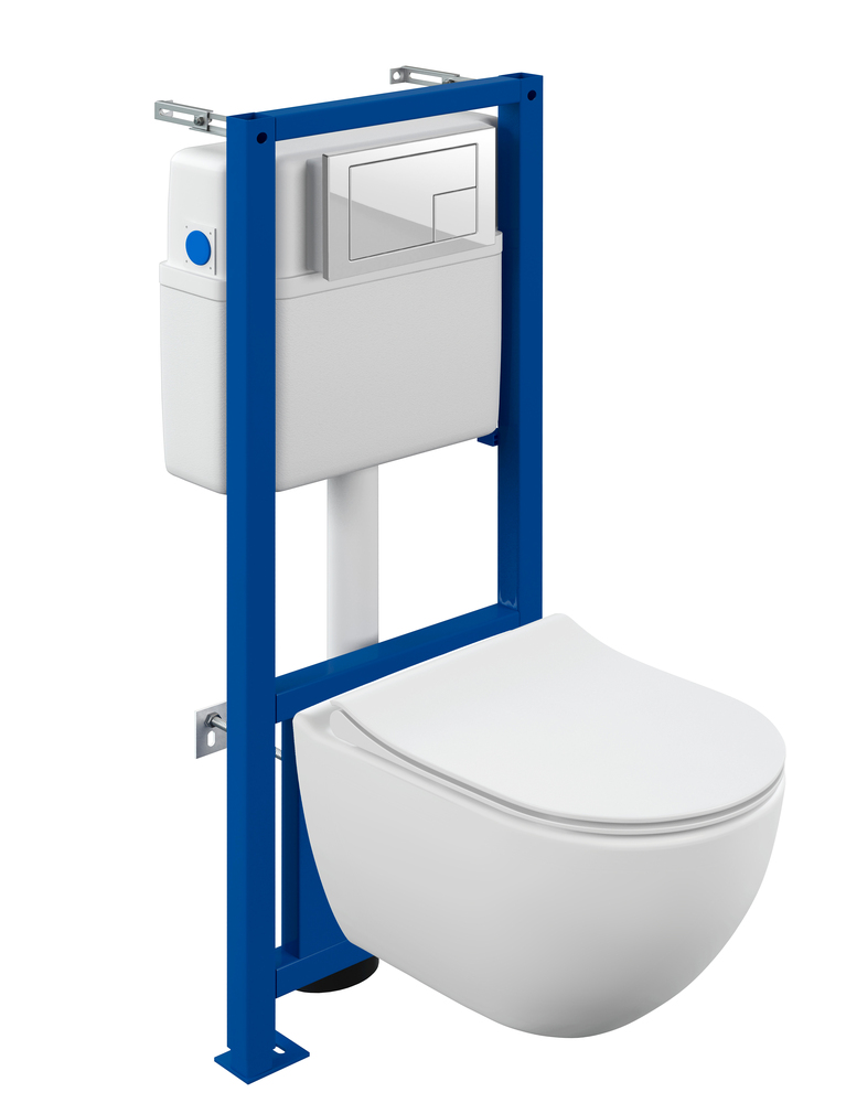 Комплект Brasco Smart CO DPL EO slim + Link Pro + Corner пластик белый 68294 фото