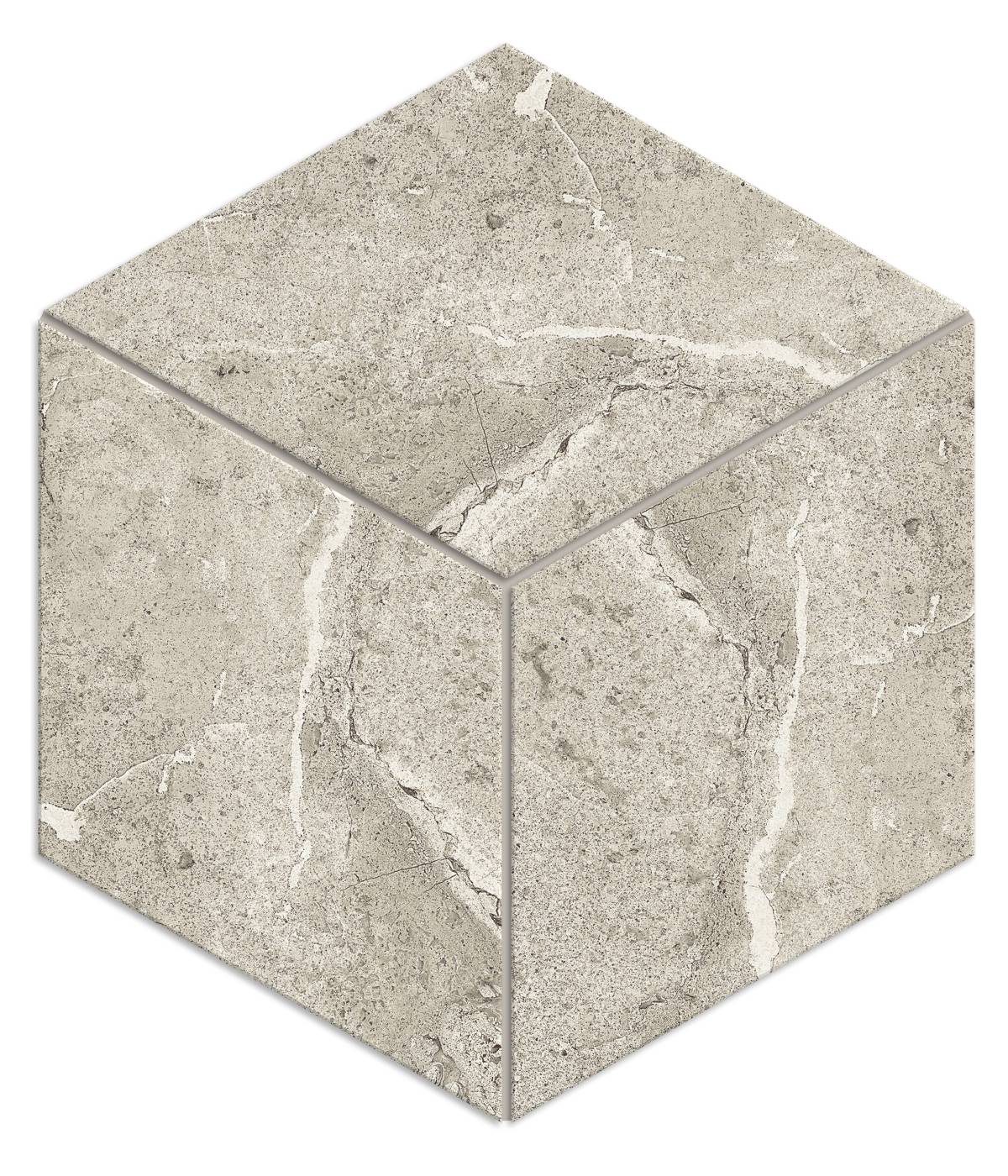 Мозаика Kailas Light Beige Cube 250x290 неполированная KA02