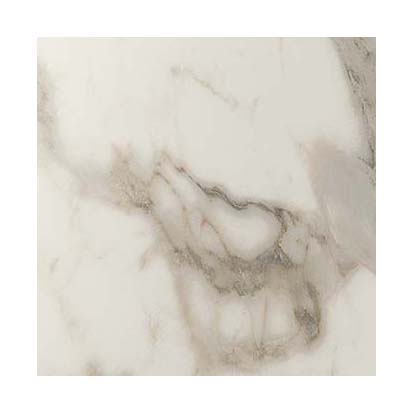 Вставка Supernova Marble Calacatta Gold Bottone Lap 73x73 белая