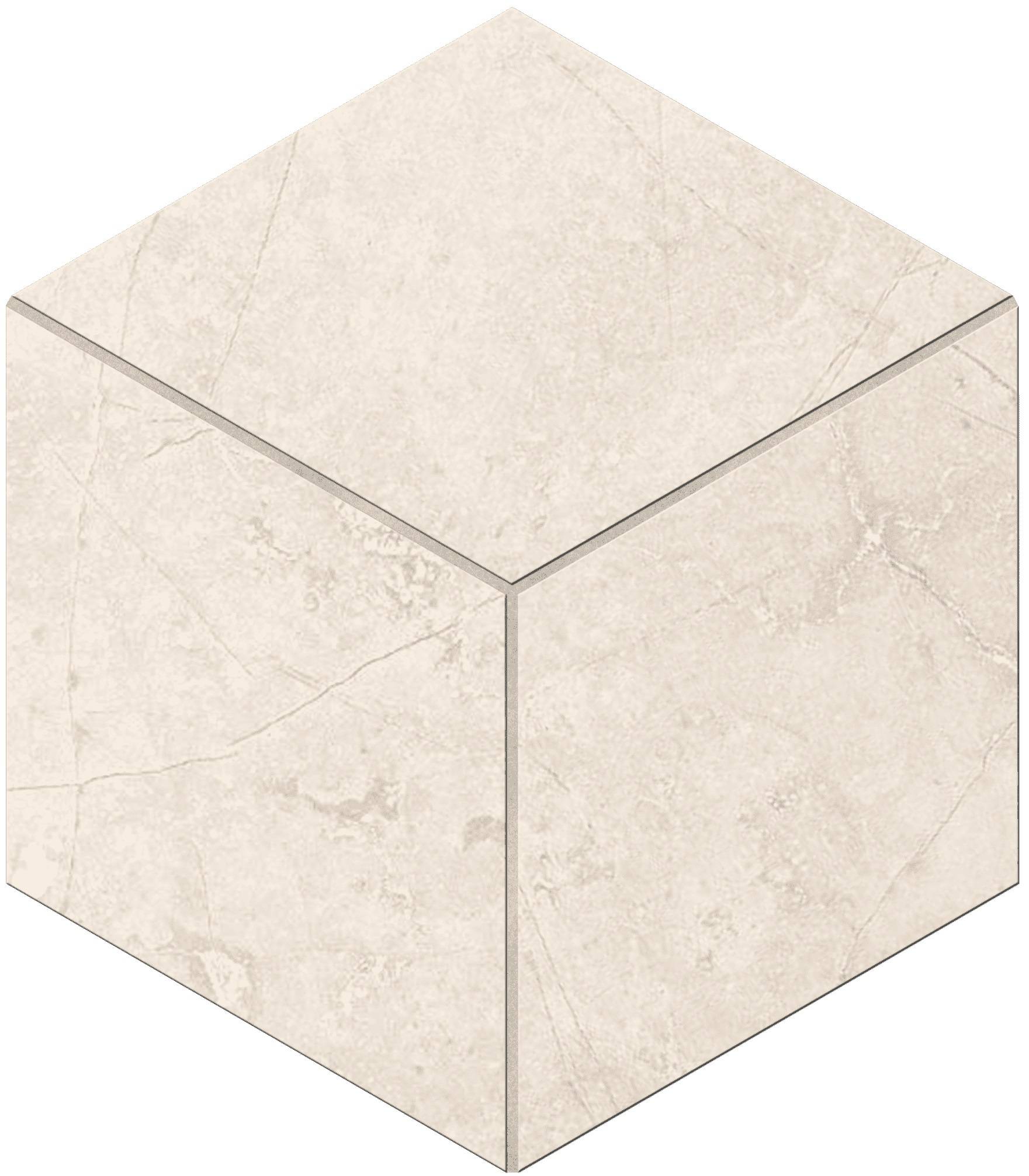 Мозаика Marmulla Light Beige Cube 250x290 полированная MA02