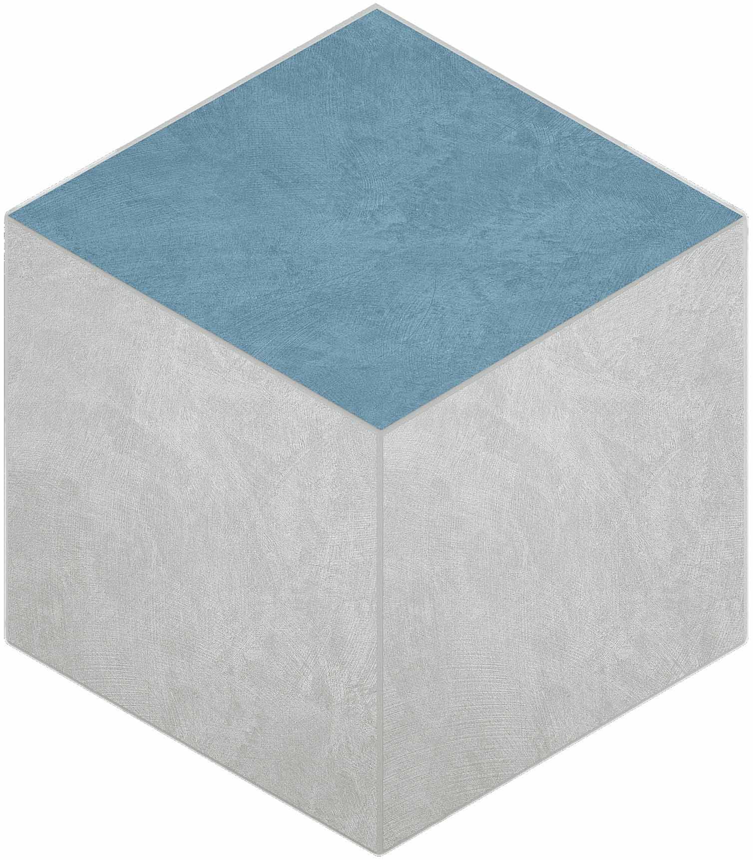 Мозаика Spectrum Sky Blue Cube 250x290 неполированная SR00/SR03