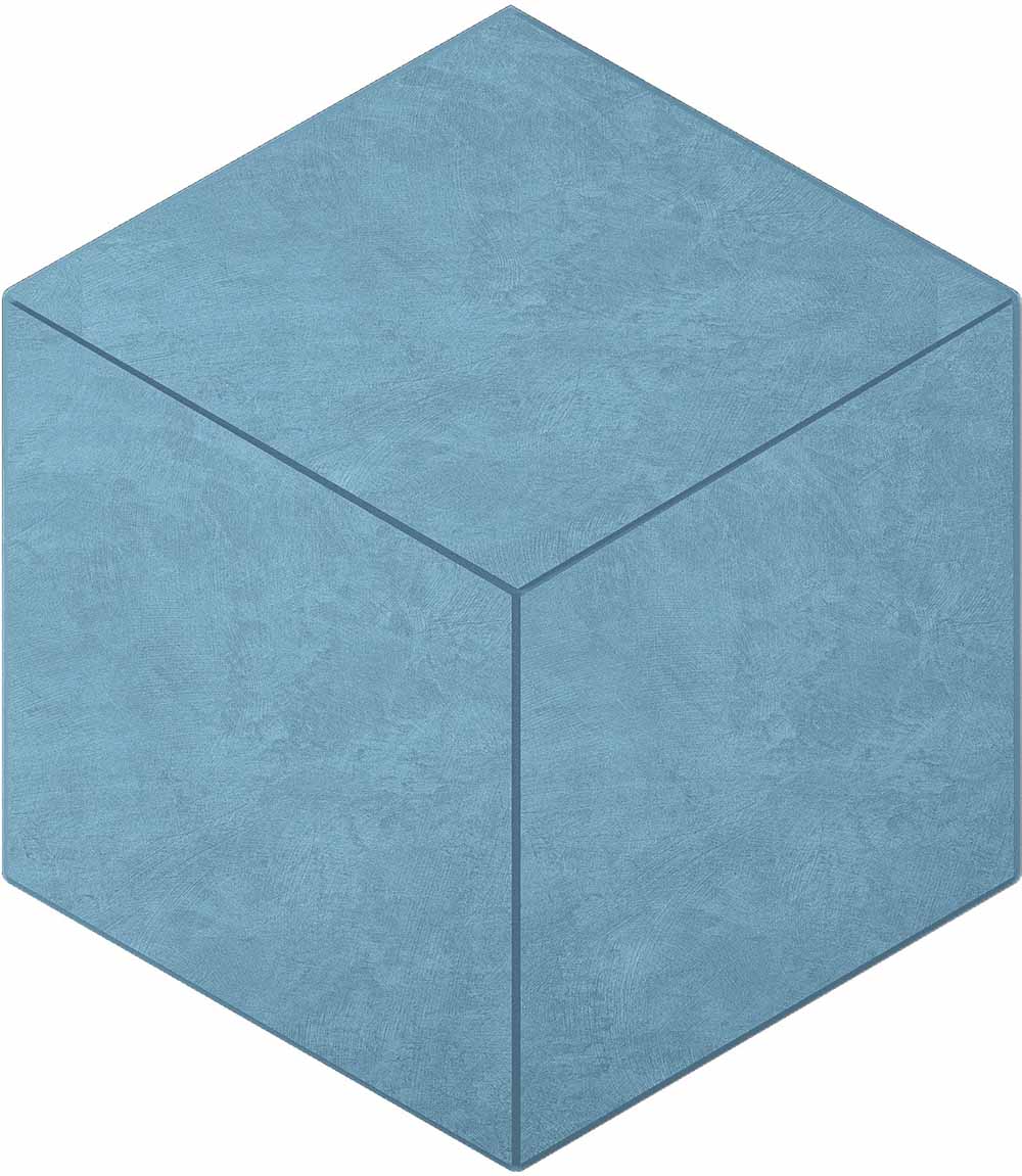 Мозаика Spectrum Sky Blue Cube 250x290 неполированная SR03