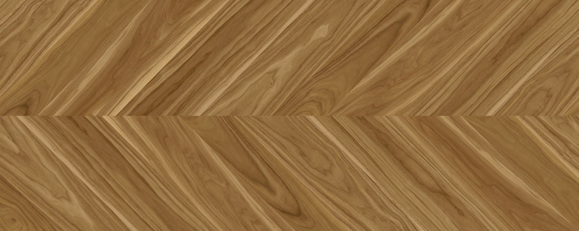 Интерьерная панель 1200x3000 Chevron American Walnut Caramel глянцевая CG-3.3.1/1200х3000G