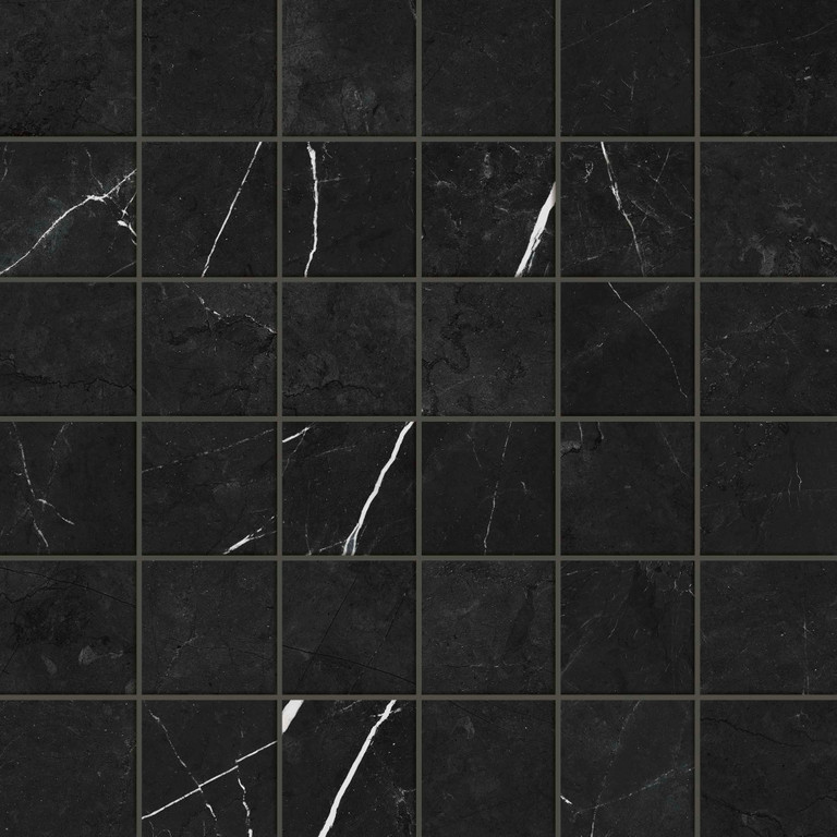 Мозаика 300x300 Forte Dei Marmi Elegant Black Mosaic Cer 610110001064