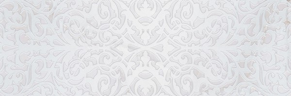 Декор Stazia white decor 01 300x900 белый 010301002115