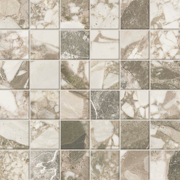 Мозаика 300x300 Forte Dei Marmi Ceppo Apuano Cream Mosaic 610110001074