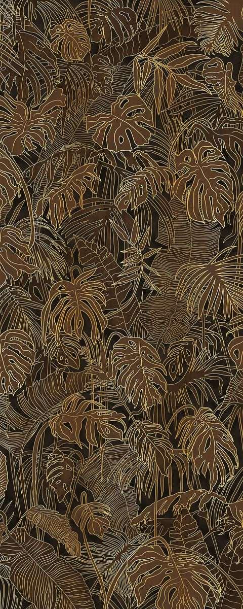 Интерьерная панель 1200x3000 Foliage Fancy Brown глянцевая A-12.4.1/1200x3000G фото