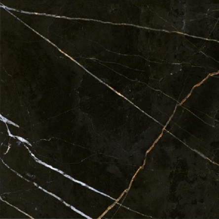 Плитка напольная Black & Gold 420x420 черная Плитка напольная Black & Gold 420x420 черная фото