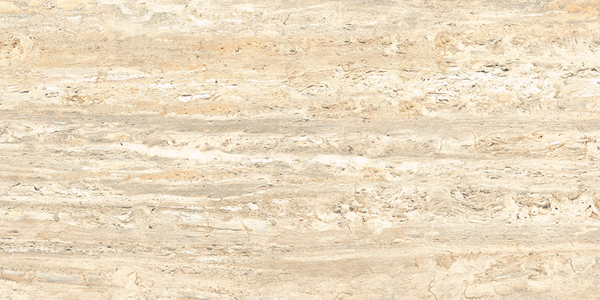 Керамогранит Травертин (Travertine) 600x1200 структурный бежевый CF036 SR