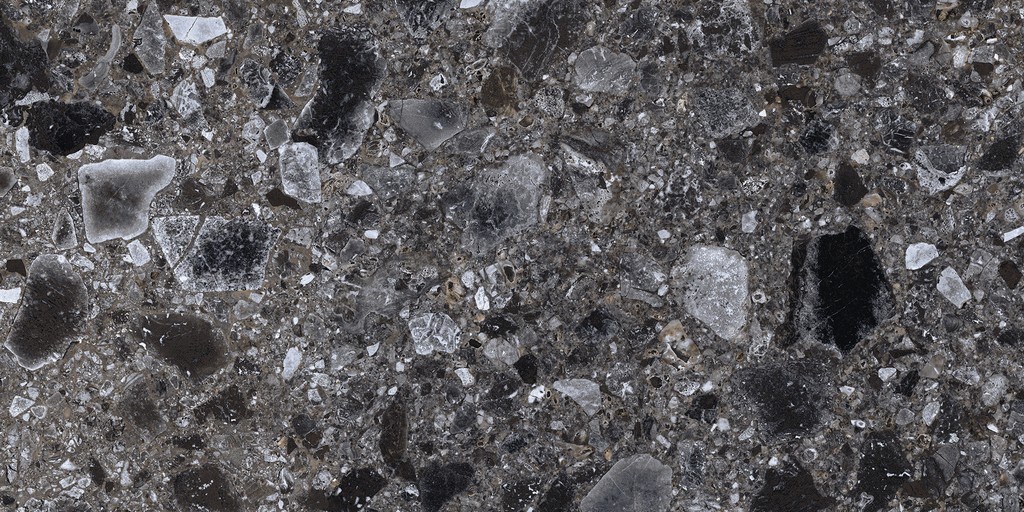 Керамогранит Terrazzo (Терраццо) 300x600 темно-серый K-333/LR фото