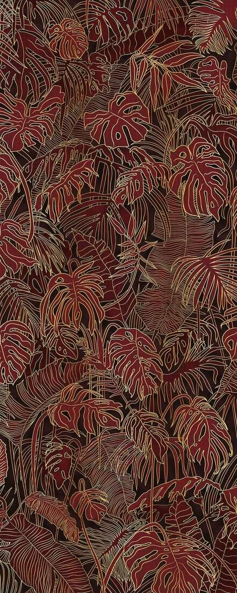 Интерьерная панель 1200x3000 Foliage Burmese Ruby глянцевая A-12.5.1/1200x3000G фото